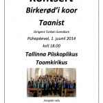 Poster Dome church Tallin TM