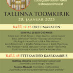 orelimaraton 28.01 Tallinna toomkirikus